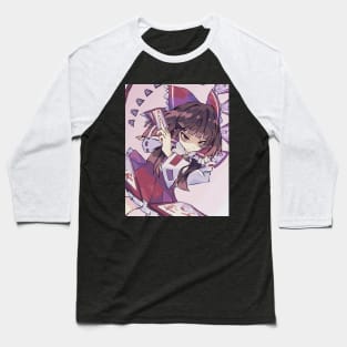 Reimu Hakurei Baseball T-Shirt